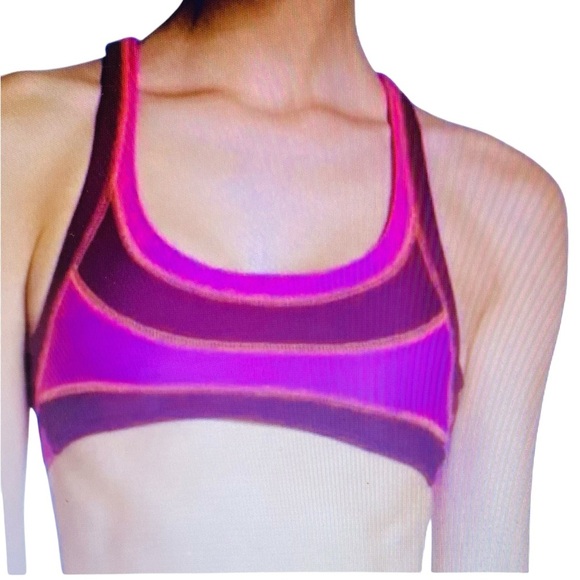 BCA by Rebecca Virtue Tie Back Swim Top NWT Sz-Small - Picture 2 of 6